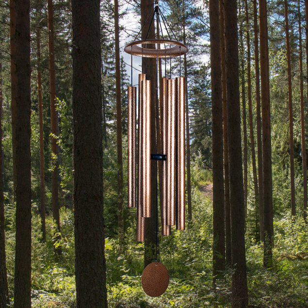 Large deep tone wind chimes for outside outdoor 44 inch Hohiya